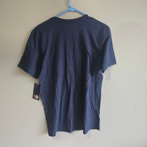 Cleveland Guardians MLB Men’s Size Medium Navy Blue T-Shirt Fanatics- NWT - Picture 2 of 3